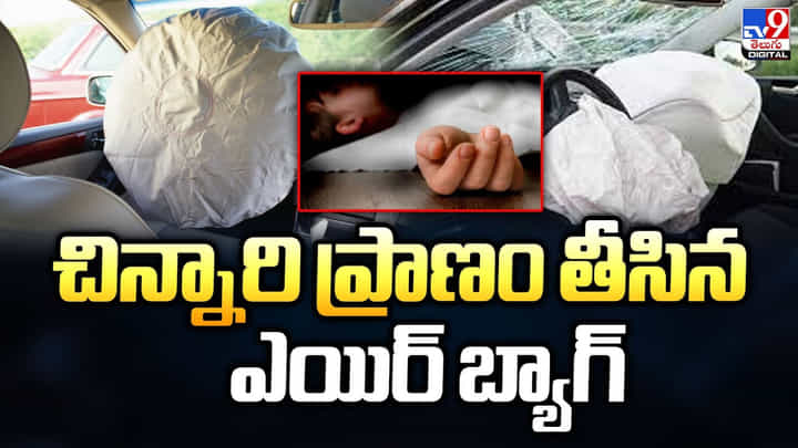 చిన్నారి ప్రాణం తీసిన ఎయిర్ బ్యాగ్ చిన్నారి ప్రాణం తీసిన ఎయిర్ బ్యాగ్