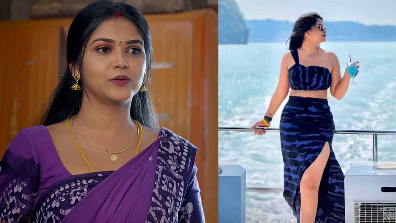 Serial Actress: సూపర్ సూపరో.. సముద్రం మధ్యలో సీరియల్ బ్యూటీ గ్లామర్ ట్రీట్.. ఫోటోలతో కిక్కెంచిన అమూల్య..