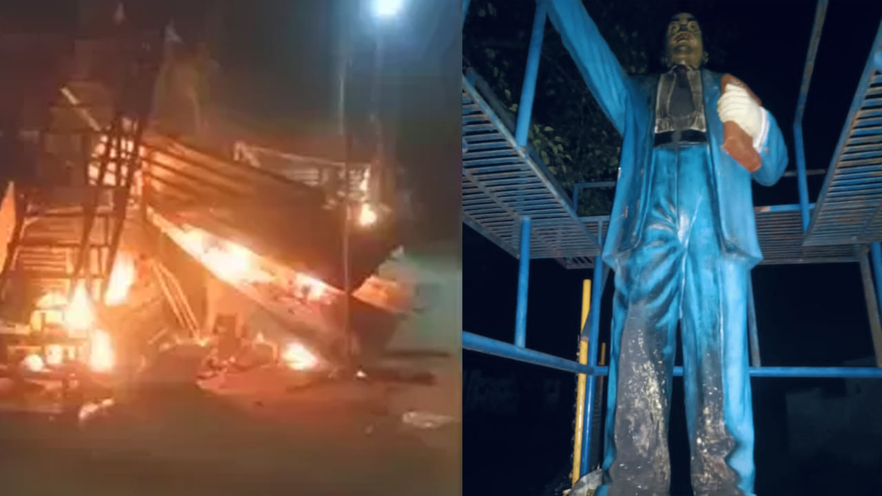 Ambedkar Statue: వెదురుకుప్పంలో అంబేద్కర్ విగ్రహానికి నిప్పు.. జాతీయ ఎస్సీ కమిషన్‌ సీరియస్..