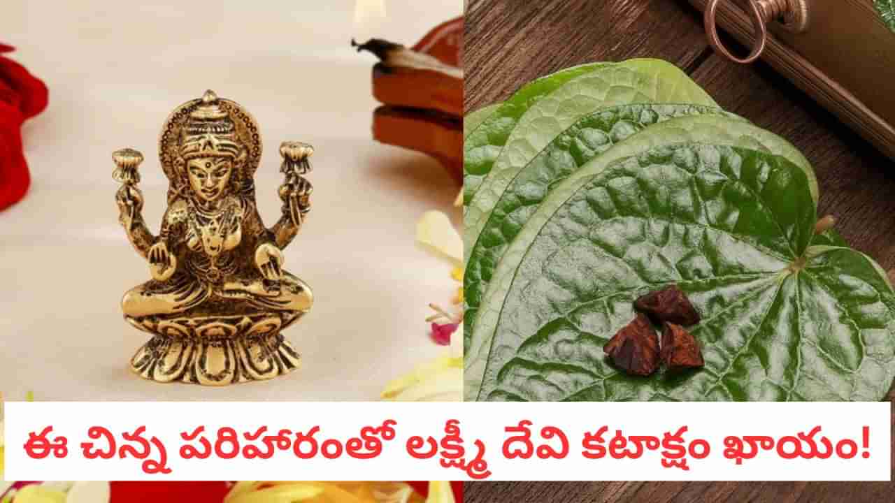 Wealth Remedies: తమలపాకు, ఐదు రూపాయల నాణెంతో ఇలా చేస్తే.. మీ ఇంట ధన ప్రవాహమే