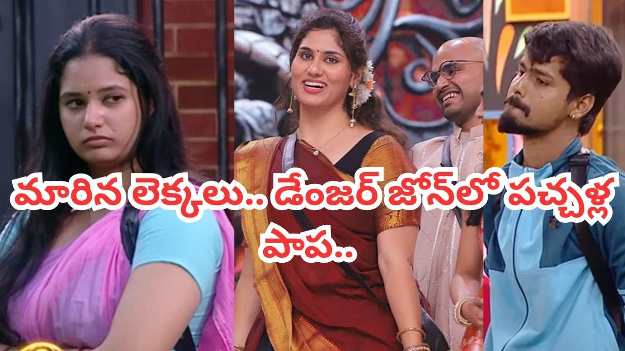 Bigg Boss 9 Telugu: బిగ్‏బాస్‎ ఓటింగ్‏లో ట్విస్టులు.. ఆ కంటెస్టెంట్ కు పెరిగిన ఓటింగ్.. డేంజర్ ‏జోన్‏లో పచ్చళ్ల పాప..