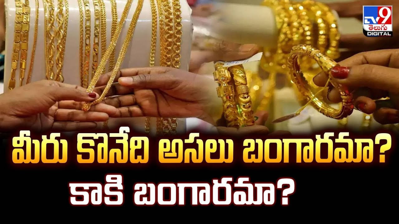 మీరు కొనేది అసలు బంగారమా? కాకి బంగారమా? వీడియో మీరు కొనేది అసలు బంగారమా? కాకి బంగారమా? వీడియో