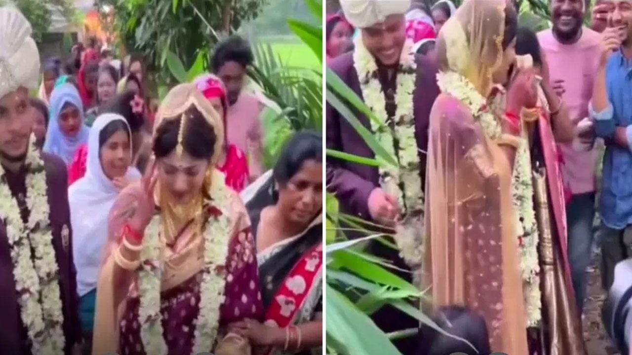 Viral Video: అప్పగింతల్లో పెళ్లిపిల్ల చేసిన పని చూసి మీరూ పగలబడి నవ్వుకోండి... ఆడపిల్లలంతా ఇలా సంతోషంగా అత్తారింటికి వెళితే ఎంత బాగుంటుందో కదూ