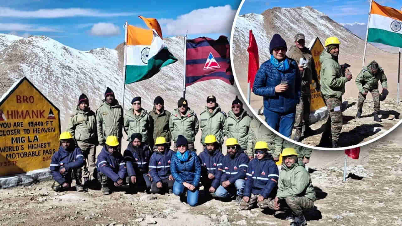 లడఖ్లో ఇంజినీరింగ్ అద్భుతం.. ఎవరెస్ట్ బేస్ క్యాంప్ కంటే ఎత్తులో రోడ్డు.. BRO ఘనత..