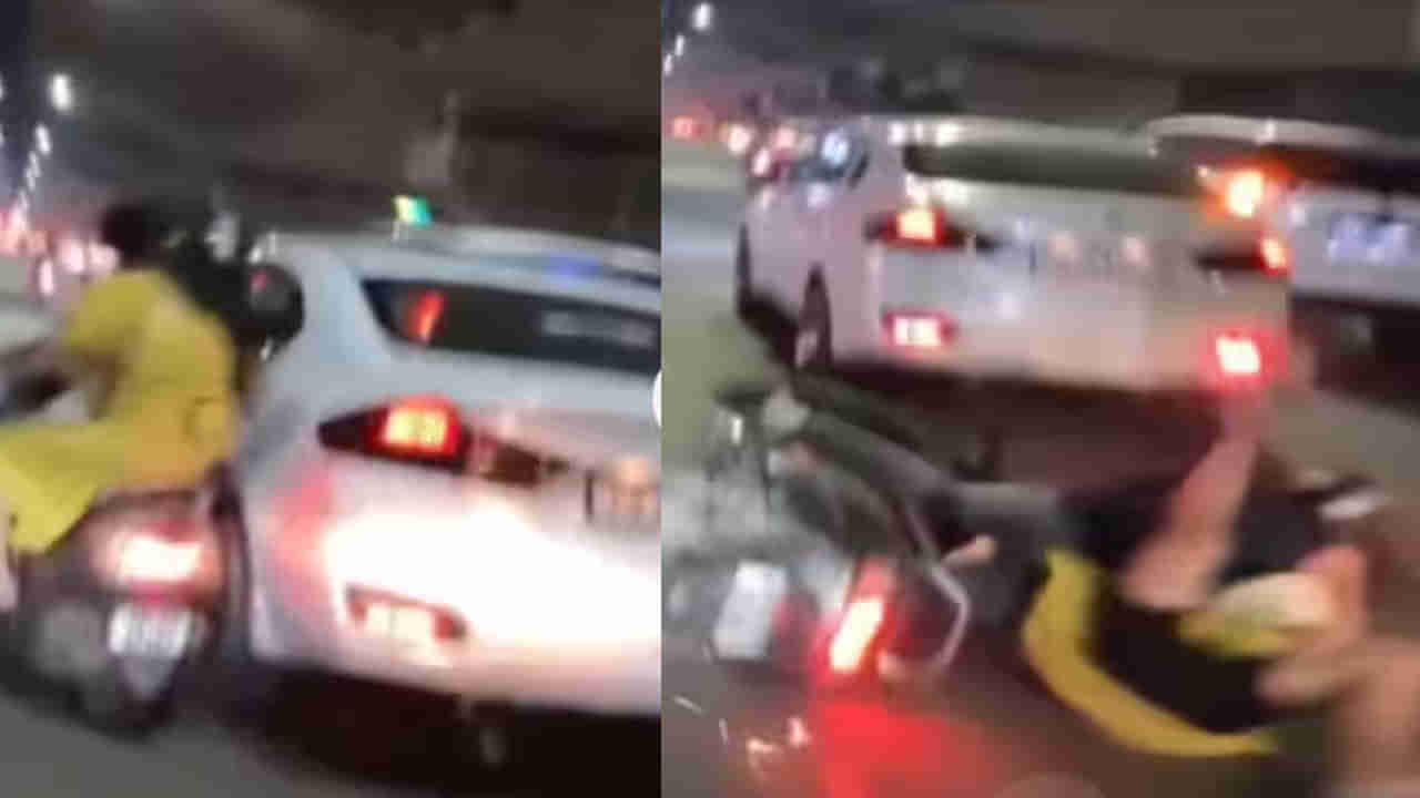 Viral Video: ఇలాంటి రోడ్డు ప్రమాదం మీరెప్పుడైనా చూశారా? వణుకు పుట్టించే వీడియో వైరల్‌!