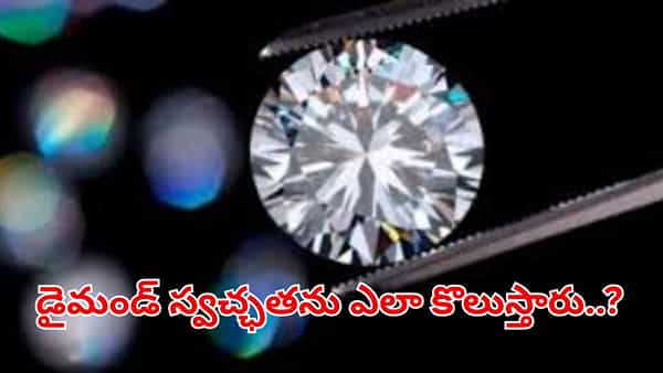 Diamond: బంగారం, వెండి కాదు..! వజ్రాల స్వచ్ఛతను ఎలా కొలుస్తారో తెలుసా..?