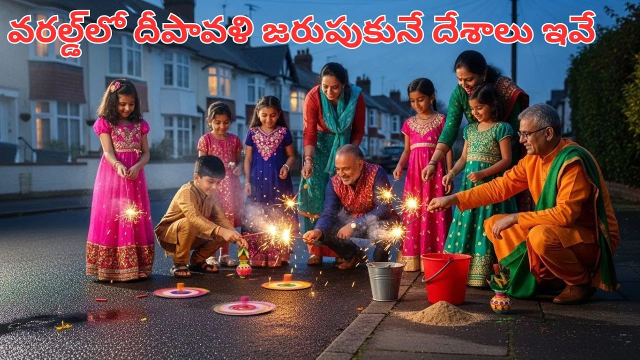 Diwali: భారత్తో పాటు దీపావళి జరుపుకునే దేశాలు ఏవో తెలుసా..?