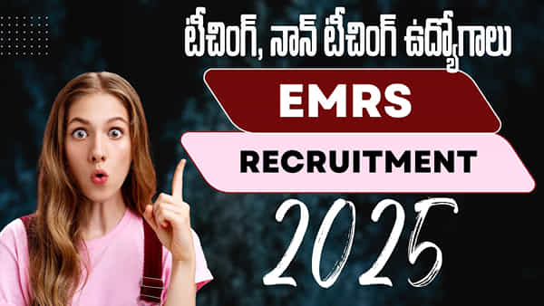 EMRS Jobs 2025: ఏకలవ్య రెసిడెన్షియల్ స్కూల్స్లో భారీగా ఉద్యోగాలు.. నెలకు రూ.2 లక్షల జీతం! ఎంపిక ఇలా