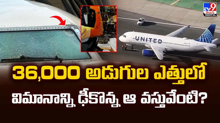 36,000 అడుగుల ఎత్తులో విమానాన్ని ఢీకొన్న ఆ వస్తువేంటి ?? 36,000 అడుగుల ఎత్తులో విమానాన్ని ఢీకొన్న ఆ వస్తువేంటి ??