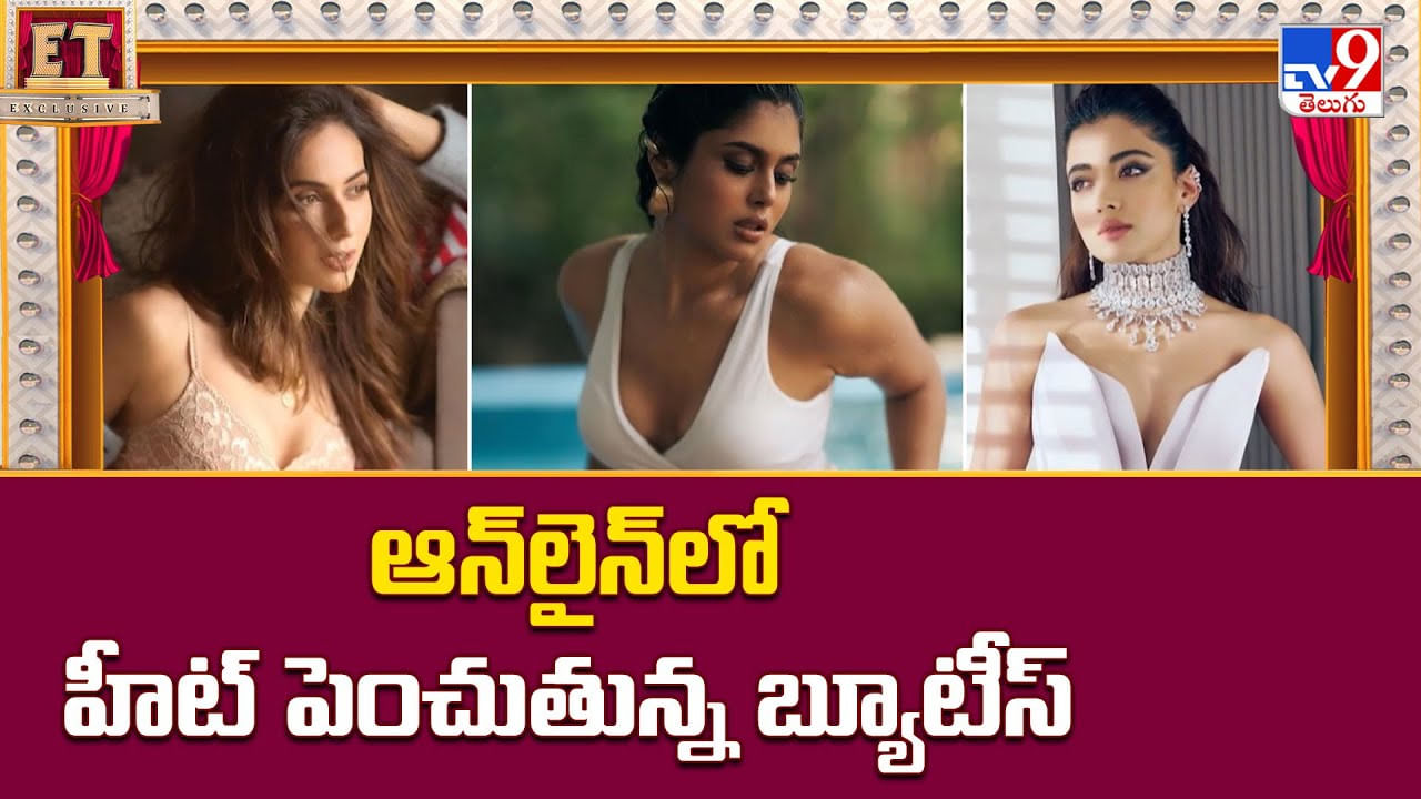 ఆన్‌లైన్‌లో హీట్ పెంచుతున్న బ్యూటీస్‌