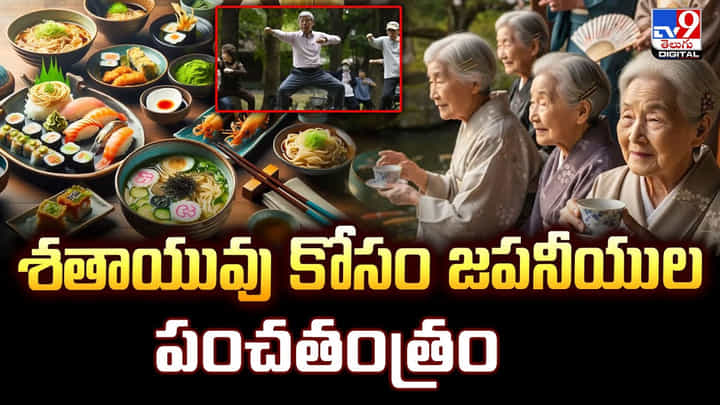 శతాయువు కోసం జపనీయుల పంచతంత్రం శతాయువు కోసం జపనీయుల పంచతంత్రం