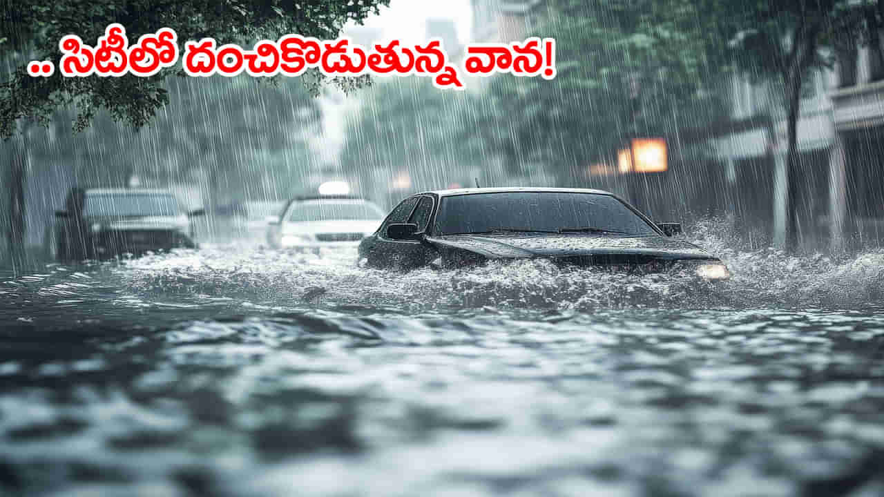 Hyderabad Rains: హైదరాబాద్లో దంచికొడుతున్న వానలు.. బయటకు రావొద్దంటూ అధికారుల హెచ్చరికలు
