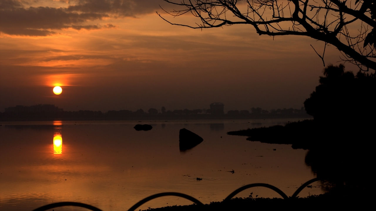 Hussain Sagar Sunset