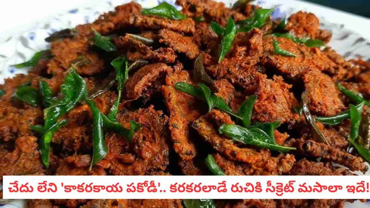 Kakarakaya Pakoda: రొటీన్ పకోడీకి గుడ్బై.. సాయంత్రం స్నాక్స్కు కాకరకాయతో యమ్మీ ట్రీట్