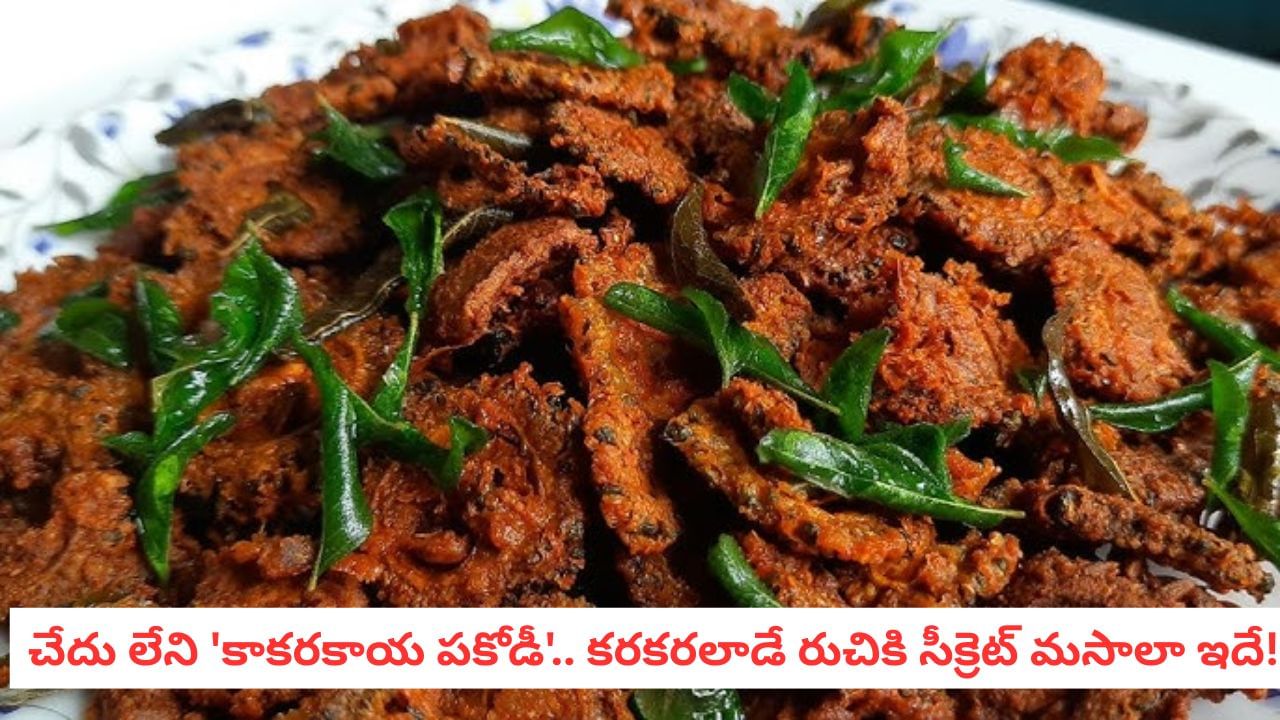 Kakarakaya Pakoda: రొటీన్ పకోడీకి గుడ్బై.. సాయంత్రం స్నాక్స్కు కాకరకాయతో యమ్మీ ట్రీట్