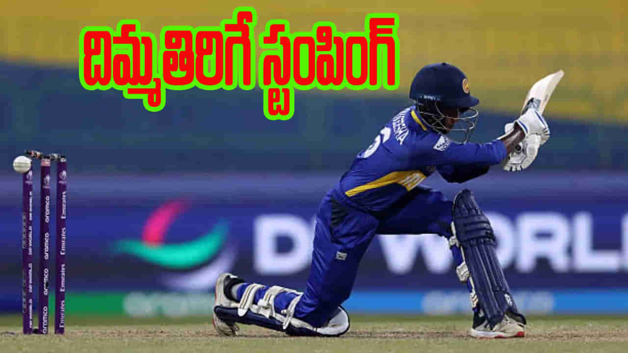 Video: ఇదెక్కడి స్టంపింగ్ భయ్యా.. చేతులు వాడకుండా బ్యాటర్‌కు దిమ్మతిరిగే షాకిచ్చిన కీపర్.. నమ్మలేరంతే