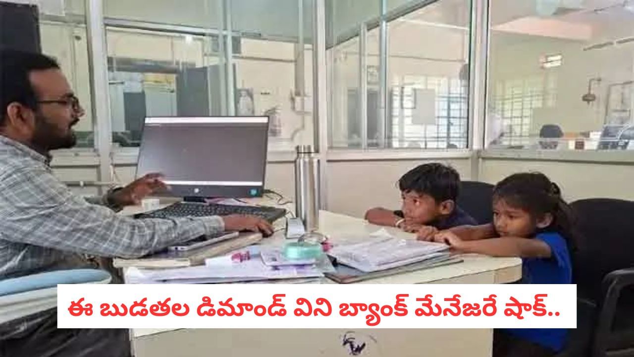 Sangareddy: లోన్ కావాలంటూ బ్యాంకుకు చిన్నారులు.. ఏం కొనడానికో తెలిస్తే నవ్వాపుకోలేరు..