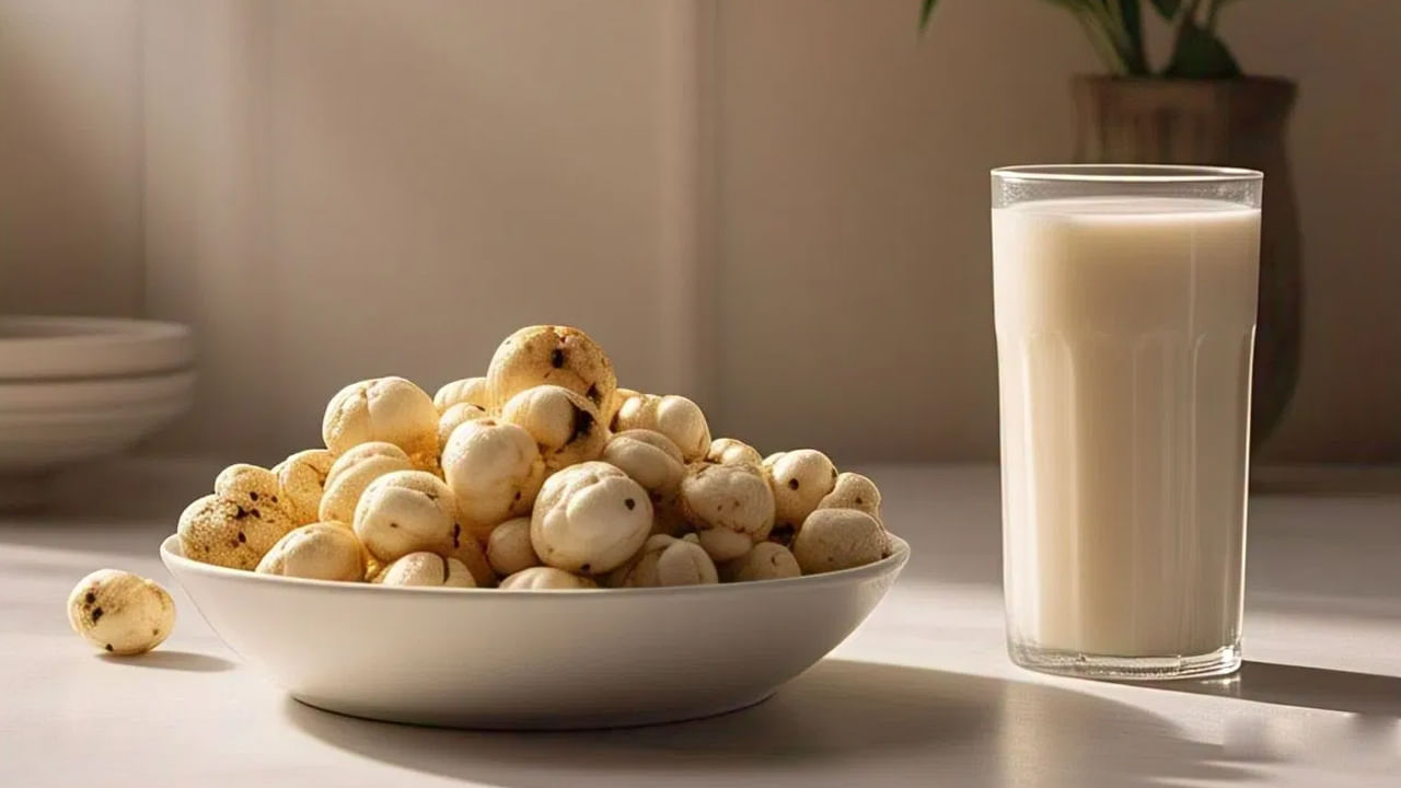Makhana With Milk