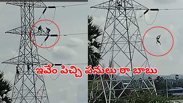 Watch Video: ఇవేం పిచ్చి పనులురా బాబు.. పెళ్లి చేయాలంటూ టవర్ ఎక్కిన వ్యక్తి.. కట్చేస్తే.. ఇది పరిస్థితి