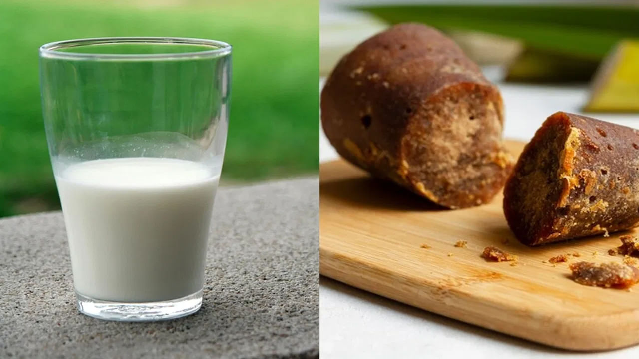 బెల్లంలో ఐరన్ ఎక్కువగా ఉంటుంది. అందువలన ప్రతి రోజూ బెల్లం కలిపిన పాలు తాగడ వలన శరీరంలో ఆరోగ్యకరమైన హిమోగ్లోబిన్ స్థాయిలు పెరుగుతాయి. ఇది రక్తహీనతను నివారించి శరీరంలో రక్తం పెరుగుదలకు సహాయపడుతుంది.