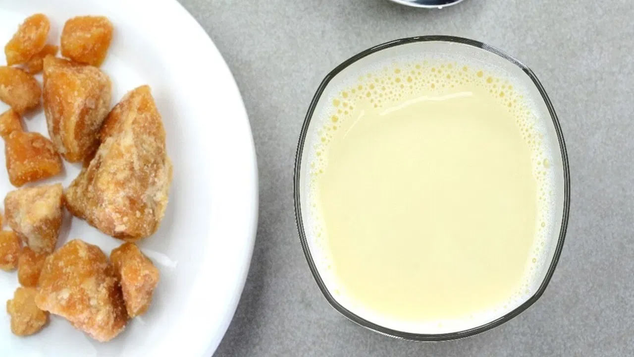 అదే విధంగా బెల్లం కలిపిన పాలు తాగడం వలన ఇవి రోగనిరోధక శక్తిని పెంచడమే కాకుండా, సీజనల్ వ్యాధులతో పోరాడే శక్తినిస్తాయి. అంతే కాకుండా రక్తాన్ని శుద్ధి చేసి  శరీరాన్ని నిగారింపుగా తయారు చేస్తాయి