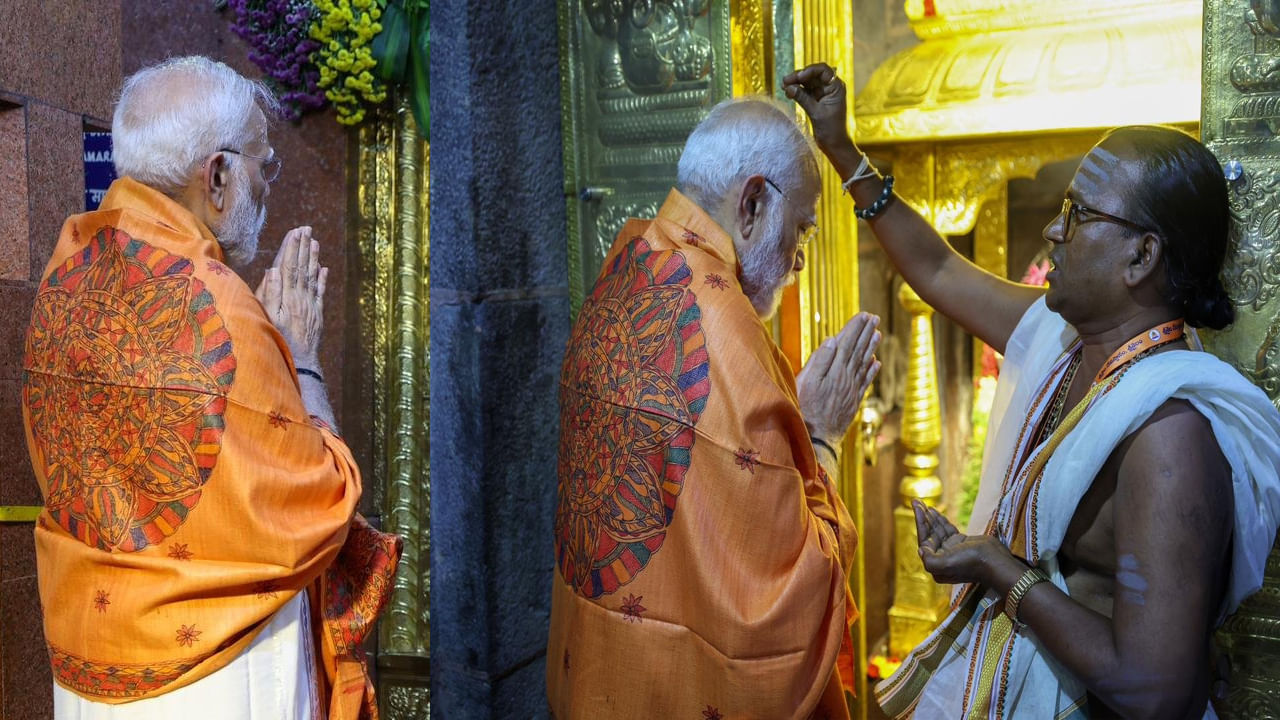 ద్వాదశ జ్యోతిర్లింగాలలో ఒకటిగా, అష్టాదశ శక్తి పీఠాలలో ఒకటిగా ప్రసిద్ధి చెందిన ఈ క్షేత్రంలో మల్లికార్జున స్వామికి పంచామృతాలతో రుద్రాభిషేకం, భ్రమరాంబ దేవికి ఖడ్గమాల, కుంకుమార్చన పూజలు చేశారు. ప్రధాని మోదీ ఈ క్షేత్రాన్ని దర్శించుకున్న ఐదవ ప్రధానిగా నిలిచారు.