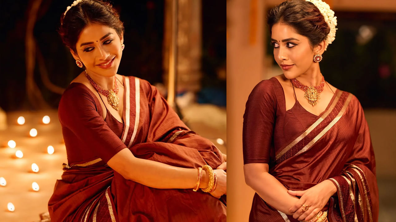  ఈ క్రమంలో టాలీవుడ్ క్రేజీ హీరోయిన నభా నటేష్ దీపావళి పండగను గ్రాండ్ గా సెలబ్రేట్ చేసుకుంది.  ఈ సందర్భంగా అందంగా చక్కని చీరకట్టులో ఎంతో అందంగా  ముస్తాబైందీ అందాల తార.
