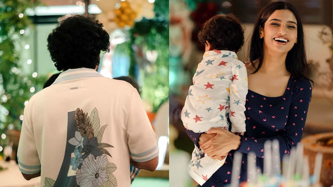 తాజాగా నితిన్ భార్య షాలినీ తన కుమారుడి పుట్టిన రోజు వేడుకలకు సంబంధించి మరిన్ని ఫొటోలు షేర్ చేసింది. ప్రస్తుతం ఈ ఫొటోలు నెట్టింట వైరల్ గా మారాయి.