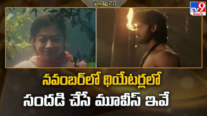 నవంబర్లో థియేటర్లలో సందడి చేసే మూవీస్ ఇవే నవంబర్లో థియేటర్లలో సందడి చేసే మూవీస్ ఇవే