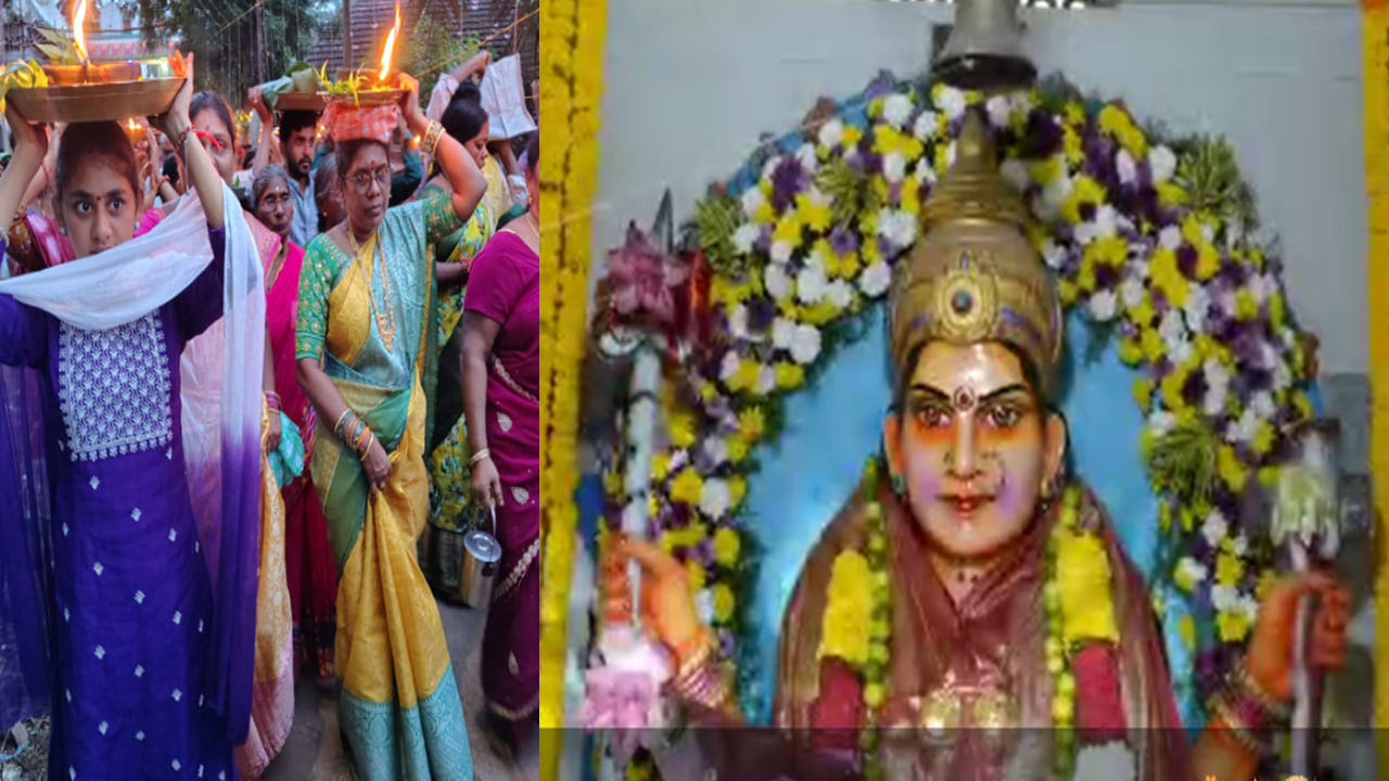 Konaseema: 47 తర్వాత ఘనంగా దాసులమ్మ పంటల జాతర.. సారె, గండ్ర దీపాలు సమర్పించిన మహిళలు