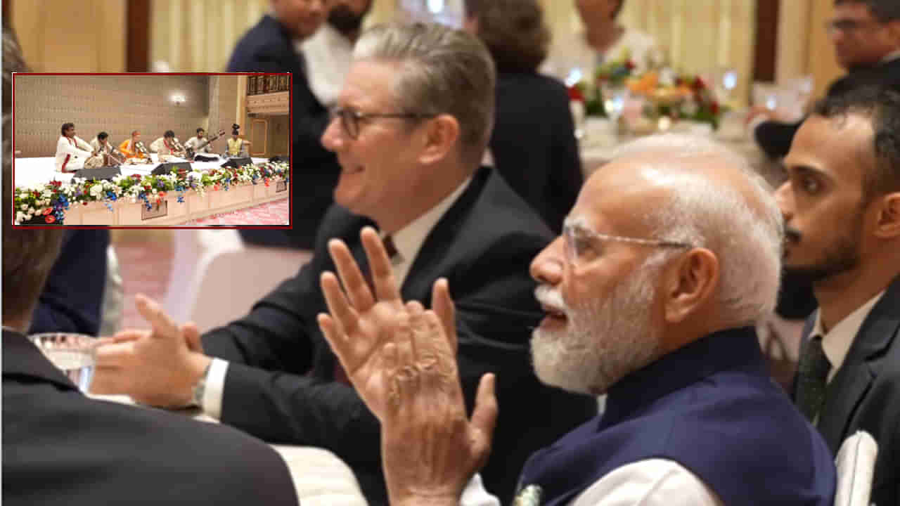 PM Modi: ఎడ్ షీరన్, అర్జిత్ సింగ్ల సాఫీర్ ప్రదర్శనను ఆస్వాదించిన భారత, బ్రిటన్ ప్రధానులు