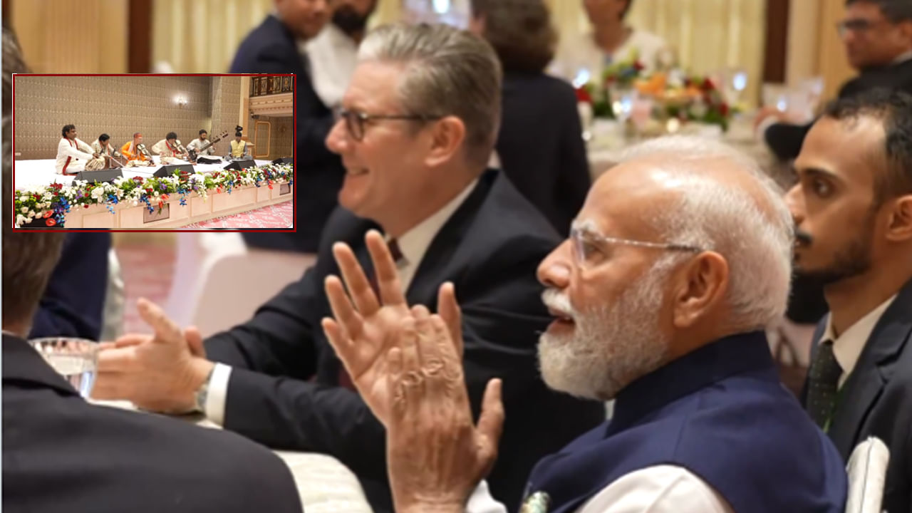 PM Modi: ఎడ్ షీరన్, అర్జిత్ సింగ్ల సాఫీర్ ప్రదర్శనను ఆస్వాదించిన భారత, బ్రిటన్ ప్రధానులు