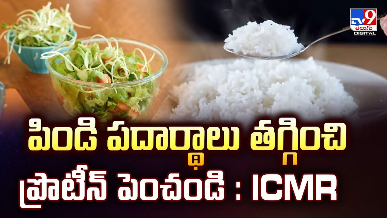 పిండి పదార్థాలు తగ్గించి ప్రొటీన్‌ పెంచండి వీడియో