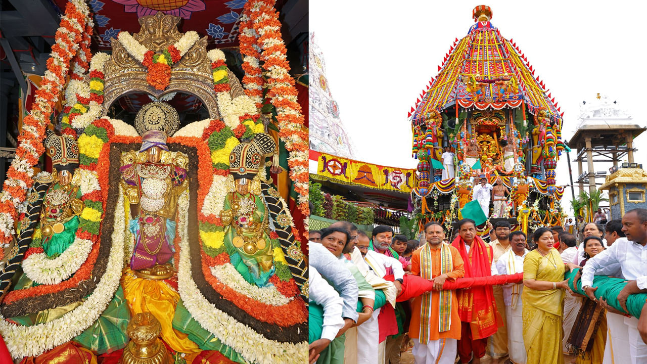 తిరుమల శ్రీవారి సాలకట్ల బ్రహ్మోత్సవాలలో ఎనిమిదో రోజైన బుధవారం ఉదయం 7 నుండి 9 గంటల వరకు ఉభయదేవేరులతో కూడిన శ్రీమలయప్పస్వామివారి రథోత్సవం అంగరంగ వైభవంగా జరిగింది. ఈ రథోత్సవంలో భారీ సంఖ్యలో భక్తులు పాల్గొన్నారు. స్వామివారి రథాన్ని లాగారు.
