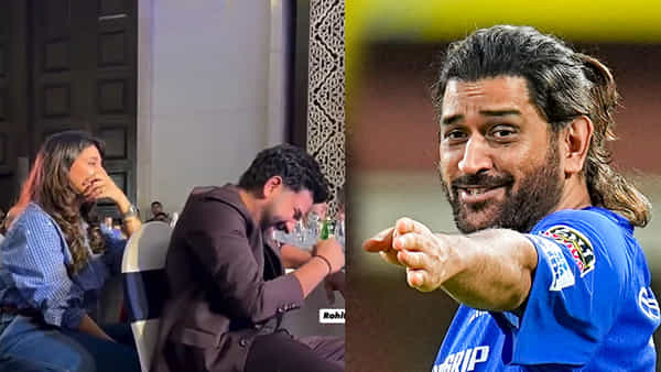 Video: స్టేజ్పై ధోని పేరు వినగానే పడి పడి నవ్విన రోహిత్ దంపతులు.. కారణం ఏంటో తెలిస్తే మీరు కూడా