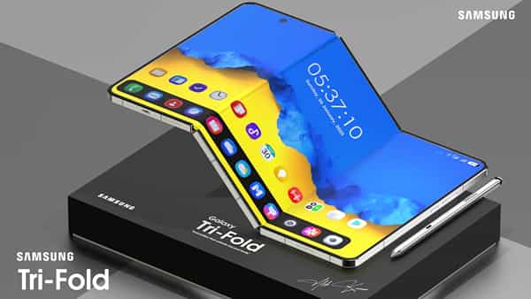 Samsung Mobile: శాంసంగ్ సరికొత్త ట్రై ఫోల్డ్ ఫోన్! రెండు సార్లు మడత పెట్టొచ్చు! డిజైన్ మాత్రం సూపర్!
