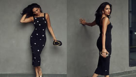 బ్లాక్ డ్రెస్ లో అదిరిపోయిన శోభిత.. బ్యూటిఫుల్ ఫొటోస్