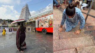 Tollywood: మోకాళ్లపై తిరుమల శ్రీవారి కొండ ఎక్కిన టాలీవుడ్ హీరోయిన్.. వీడియో వైరల్.. ఎవరో గుర్తు పట్టారా?