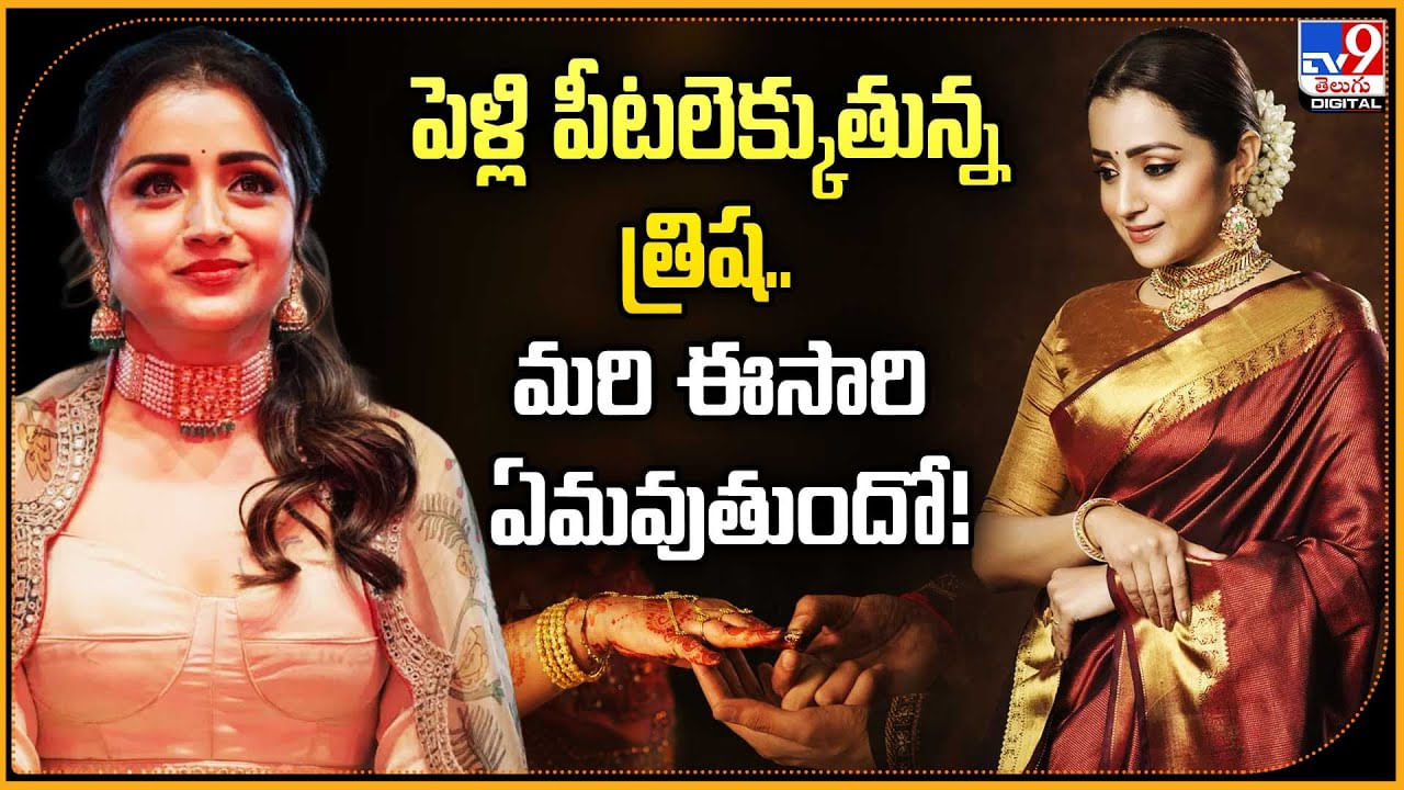 పెళ్లి పీటలెక్కుతున్న త్రిష.. మరి ఈసారి ఏమౌతుందో వీడియో