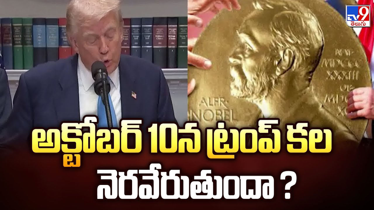 అక్టోబర్ 10న ట్రంప్ కల నెరవేరుతుందా ?వీడియో