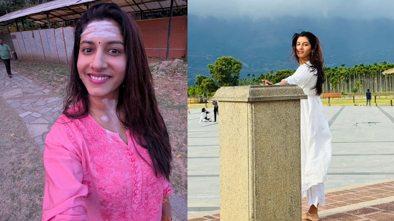  లా టీవీ షోస్, ప్రోగ్రామ్స్ తో బిజి బిజీగా ఉండే విష్ణు ప్రియ తాజాగా తమిళనాడులోని కోయంబత్తూర్‌కు సమీపంలో ఉన్న ఈశా యోగా కేంద్రానికి వెళ్లింది. అక్కడ సద్గురు ఆశ్రమాన్ని దర్శించుకుంది