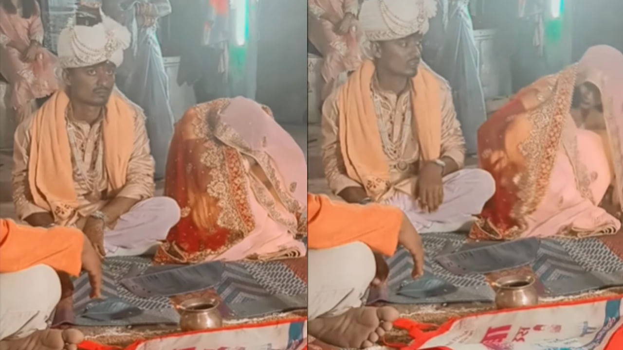 Viral Video: తాళికట్టు సమయాన అలసిన వధువు నిద్రలోకి.. ఆకట్టుకున్న వరుడు కేరింగ్..