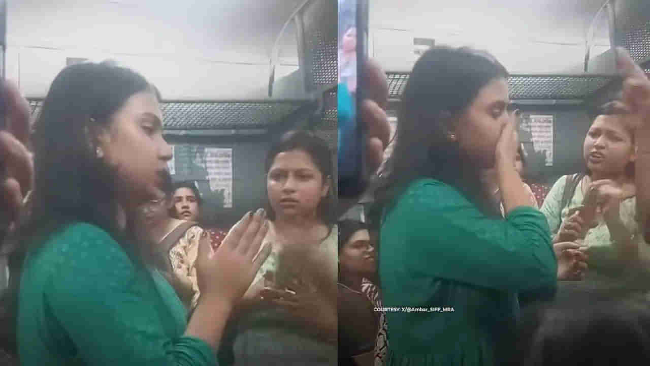 రైలులో సీటు కోసం యువతి లొల్లి.. ప్రయాణీకుల ప్రాణాలతోనే ఆడుకుందిగా..