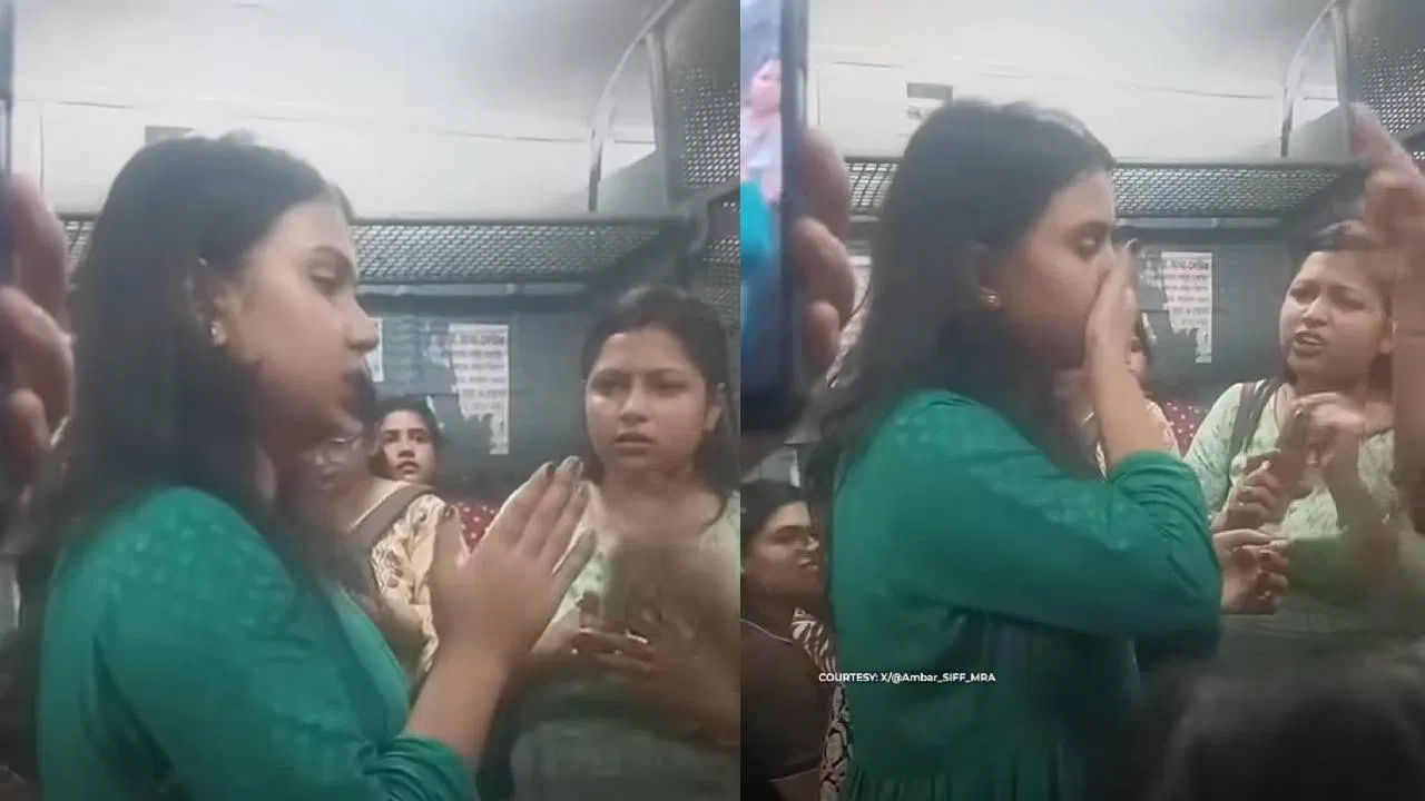 రైలులో సీటు కోసం యువతి లొల్లి.. ప్రయాణీకుల ప్రాణాలతోనే ఆడుకుందిగా..