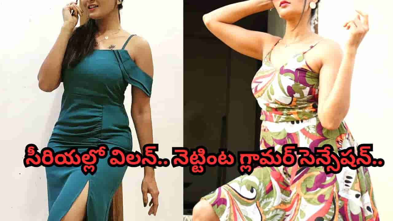 Serial Actress : సినిమాల్లో హీరోయిన్ కావాలనుకుంది.. కట్ చేస్తే.. సీరియల్స్లో విలన్ అయ్యింది.. గ్లామర్ క్వీన్ రా బాబూ..