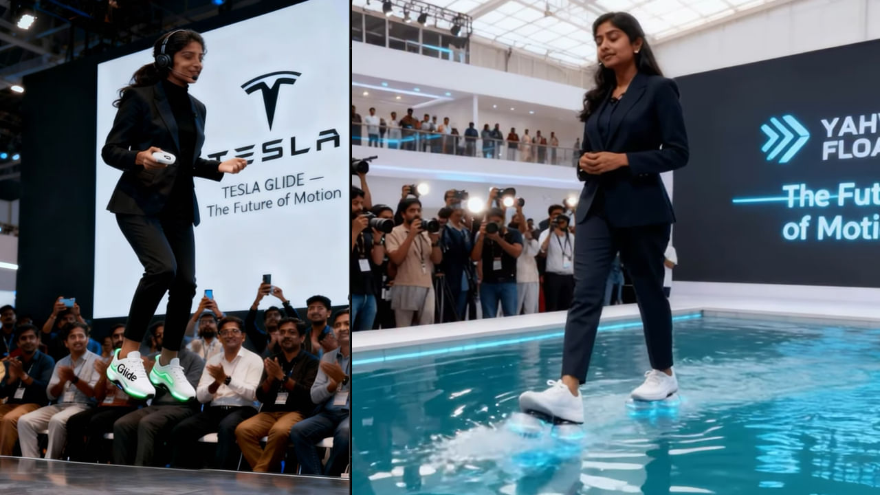 Video: ఈ బూట్లతో నీళ్లపై నడవొచ్చు.. గాల్లో ఎగరొచ్చు..! మతిపోగొట్టే క్రియేటివిటీ.. చూస్తే ఫిదా అవ్వాల్సిందే!