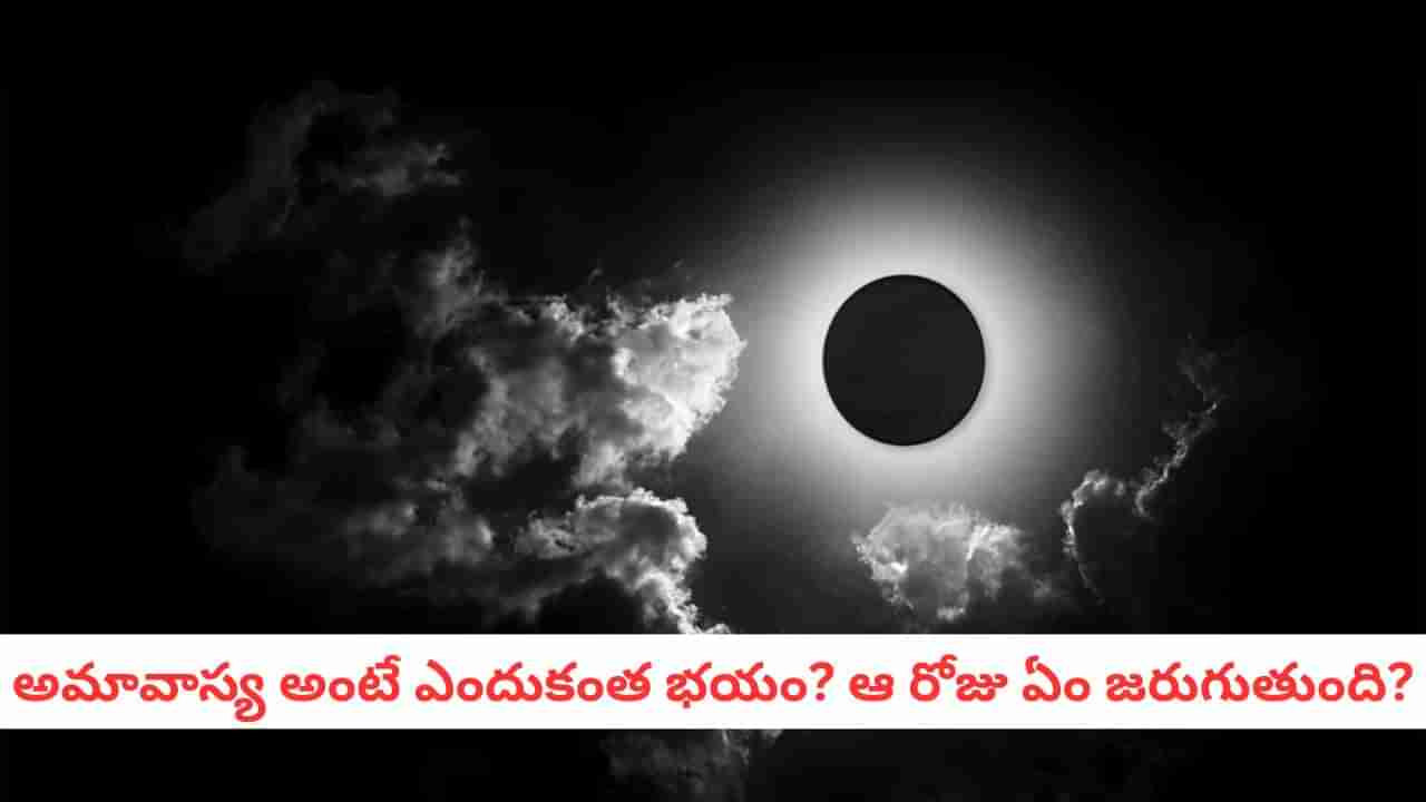 Amavasya: వారికి అత్యంత శుభదినం.. మనకు మాత్రం భయం భయం.. అమావాస్య మిస్టరీ ఇదే