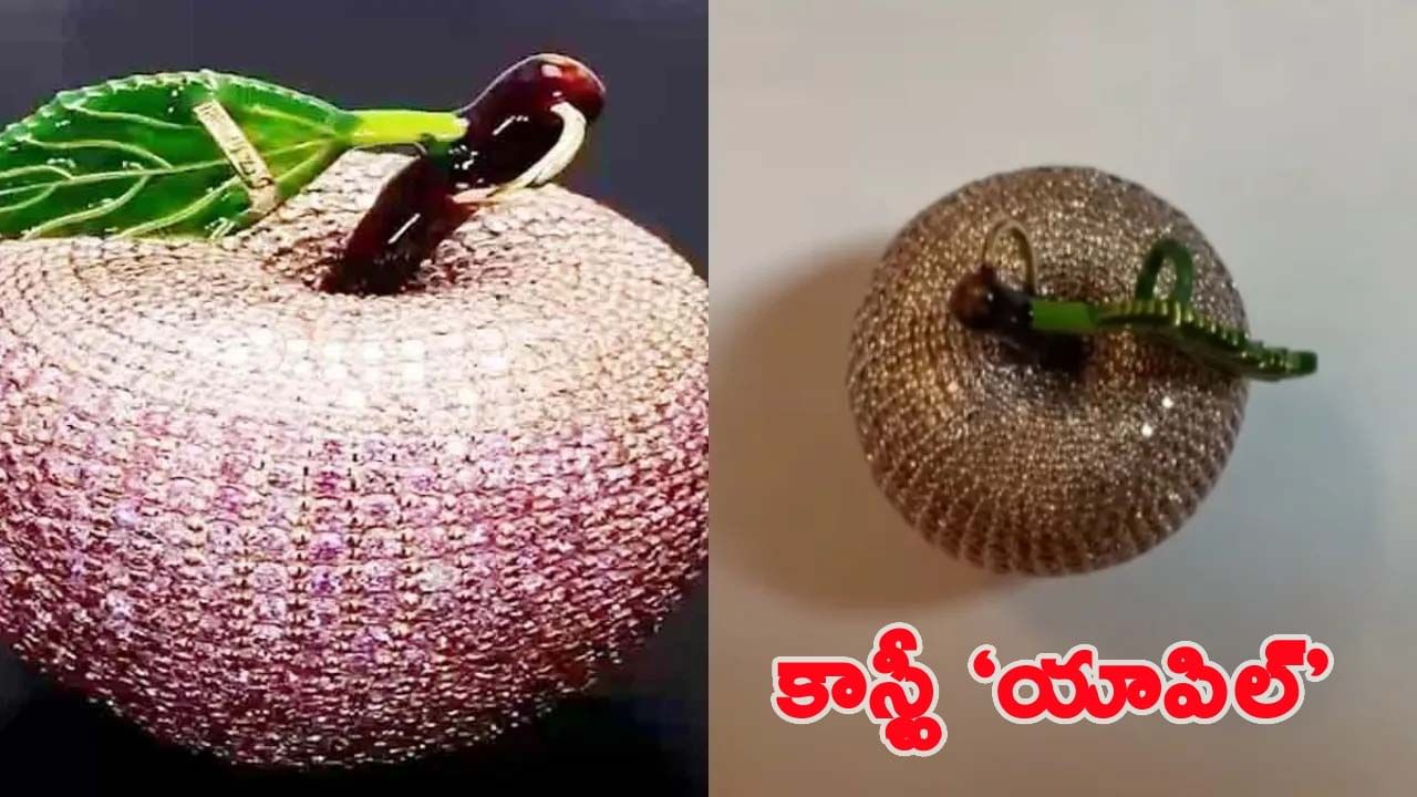 ఓరి దేవుడా! యాపిల్ 10 లచ్చలా.. తినాలా బిరువాలో పెట్టుకోవాలా...?