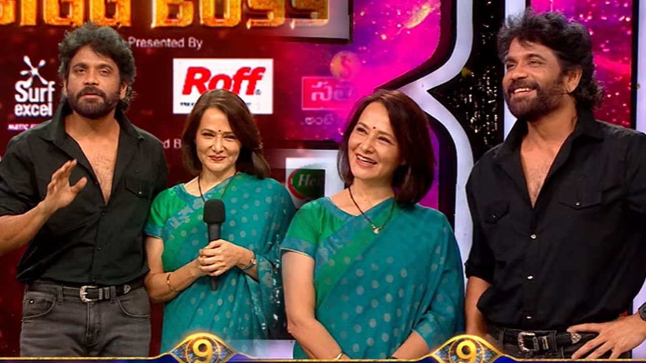 Bigg Boss Telugu 9: బిగ్ బాస్ స్టేజ్ పై అదరగొట్టిన నాగార్జున, అమల.. ఆర్జీవీ పంచ్లు హైలైట్