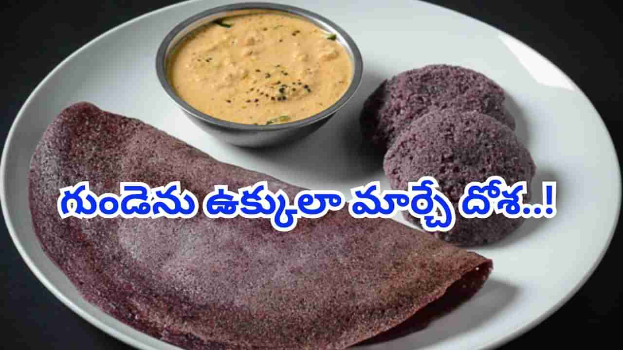 గుండెను ఉక్కులా మార్చే అద్భుత దోశ..! ఒక్కసారి తిన్నారంటే రోజూ కావాలంటారు..లాభాలు తెలిస్తే...